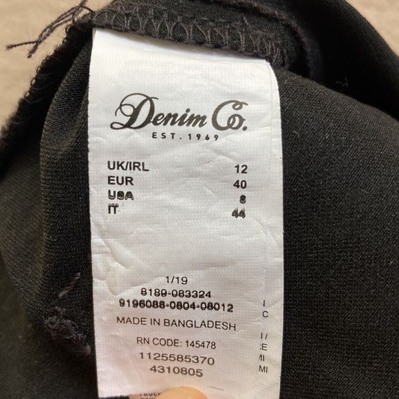 Denim Co Faux Leather pants - Picture 4 of 4